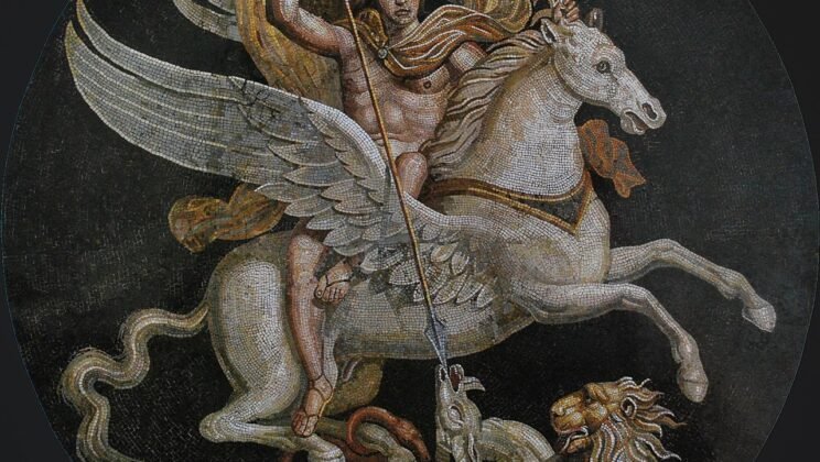 Bellerophon and the Winged Horse Pegasus