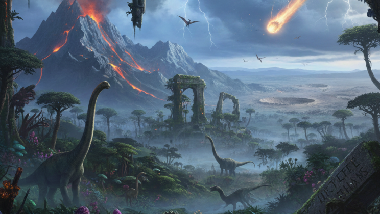 The Rise and Fall of Life Before Humans Appeared