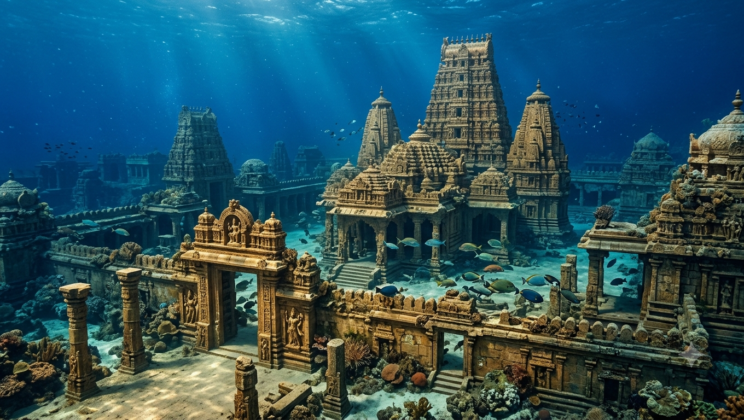 The Sunken Kingdom of Dwarka: Mythical City or Underwater Reality?