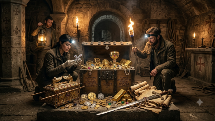 The Lost Treasures of the Knights Templar