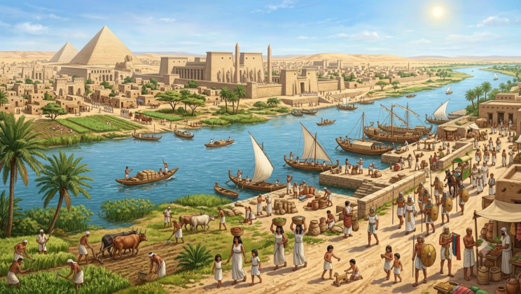 A Day in Ancient Egypt: What Was Life Really Like for the Common People?